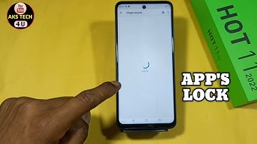 How To App lock in Infinix Hot 11 2022 | Infinix Hot 11 2022 में App lock कैसे करें