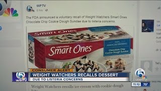 Weight Watchers recalls ice cream with cookie dough bits