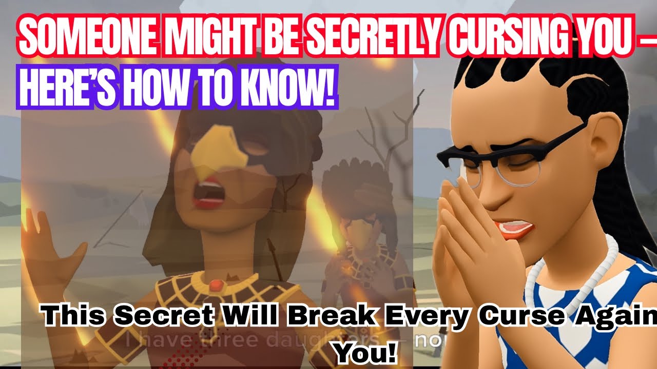 SIGNS SOMEONE IS CURSING OR PRAYING AGAINST YOU IN SECRET. CHRISTIAN ANIMATION 