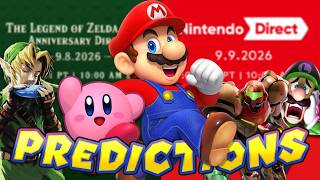Nintendo Direct PREDICTIONS! - Zelda 40th & BIG September Direct!! What Will We See?!
