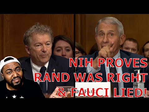 Rand Paul VINDICATED AGAIN As NIH Admits To FUNDING Gain of Function Research Proving Fauci LIED!