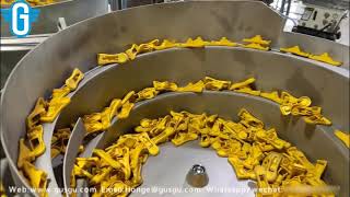 Clothespin assembly machine round
