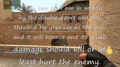 Counter-Strike:Source grenade trick