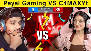 🔥1VS1 Challenge Payal Gaming VS C4MAXYt in TDM 😈🥵|SAMSUNG,A3,A5,A6,A7,J2,J5,J7,S5,S7,S9,A10,A20