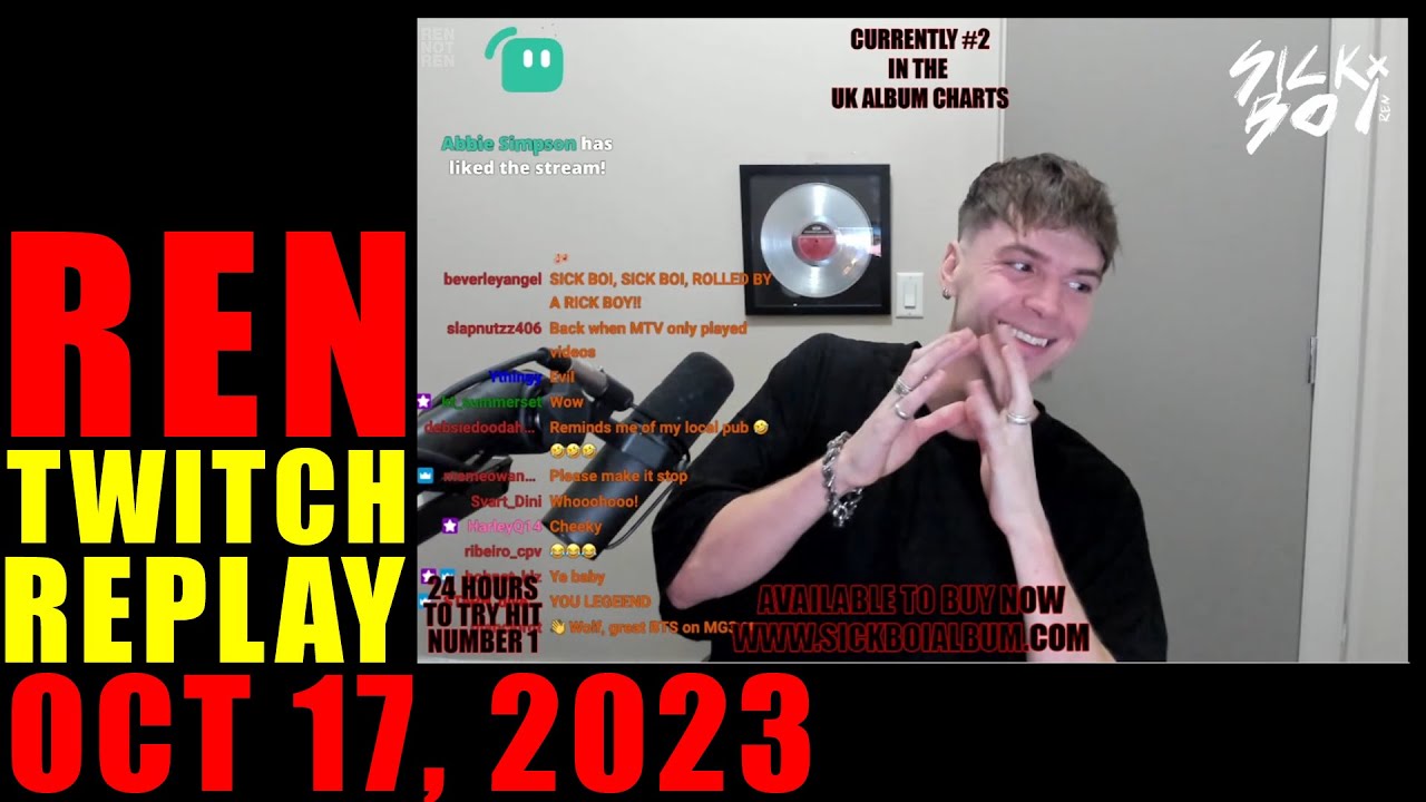 @RenMakesMusic - Twitch Stream Replay - October 18, 2023 
