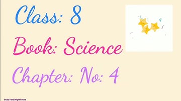 Science Class 8 Chapter 4 | STBB | Pollutants and their effects on environment | MCQ