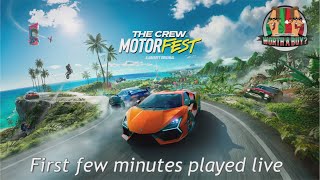 The Crew Motorfest - First few minutes live play.