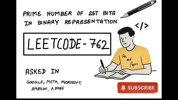 LeetCode 762 - Prime Set Bits (Easy) | Bit Manipulation Trick You NEED to Know! 🔥