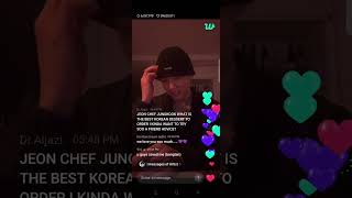 JUNGKOOK LIVE on Weverse 💜