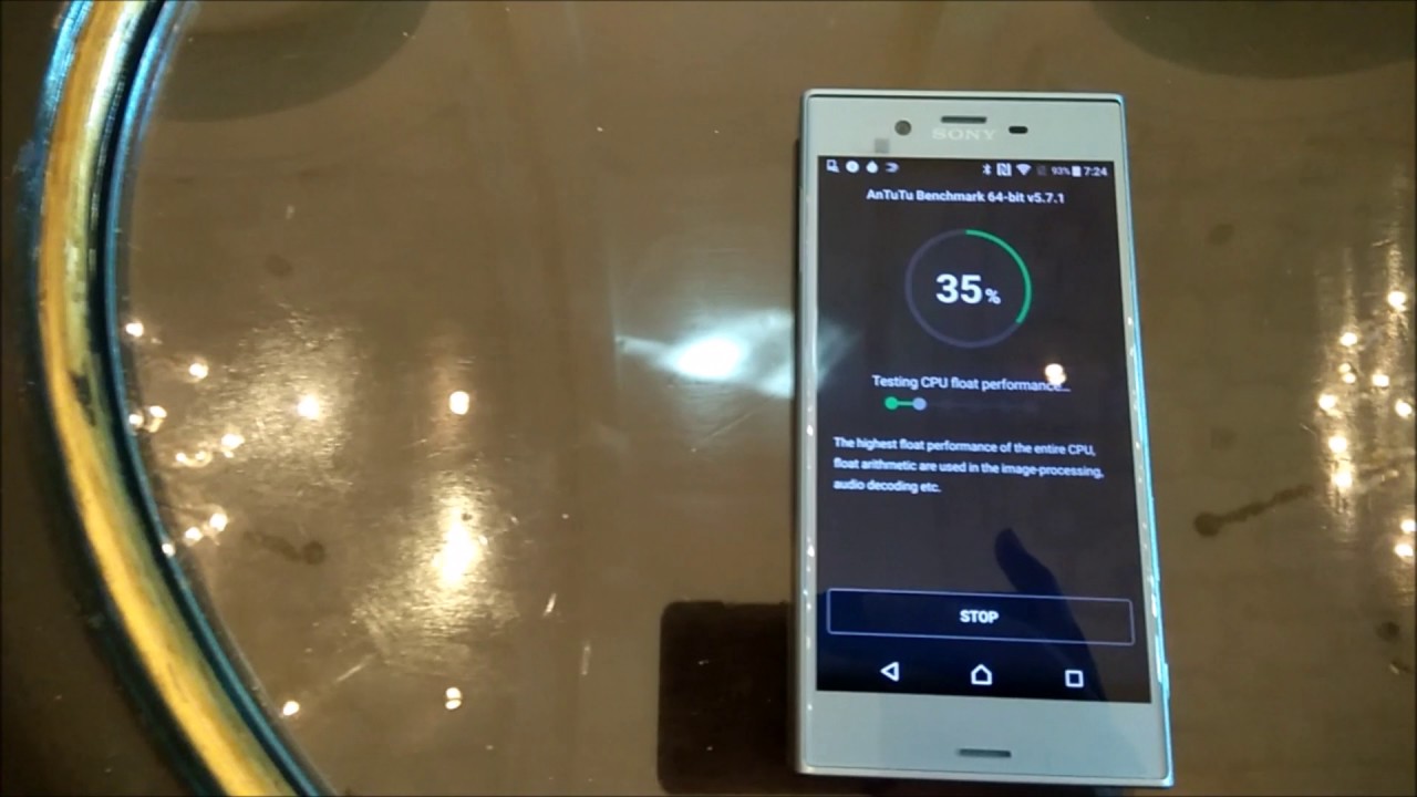 Sony Xperia Xzs Antutu Benchmark Youtube