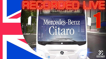 Mercedes-Benz Citaro Pack (K+Bendy G) - Bus Simulator 16 Live Gameplay Review