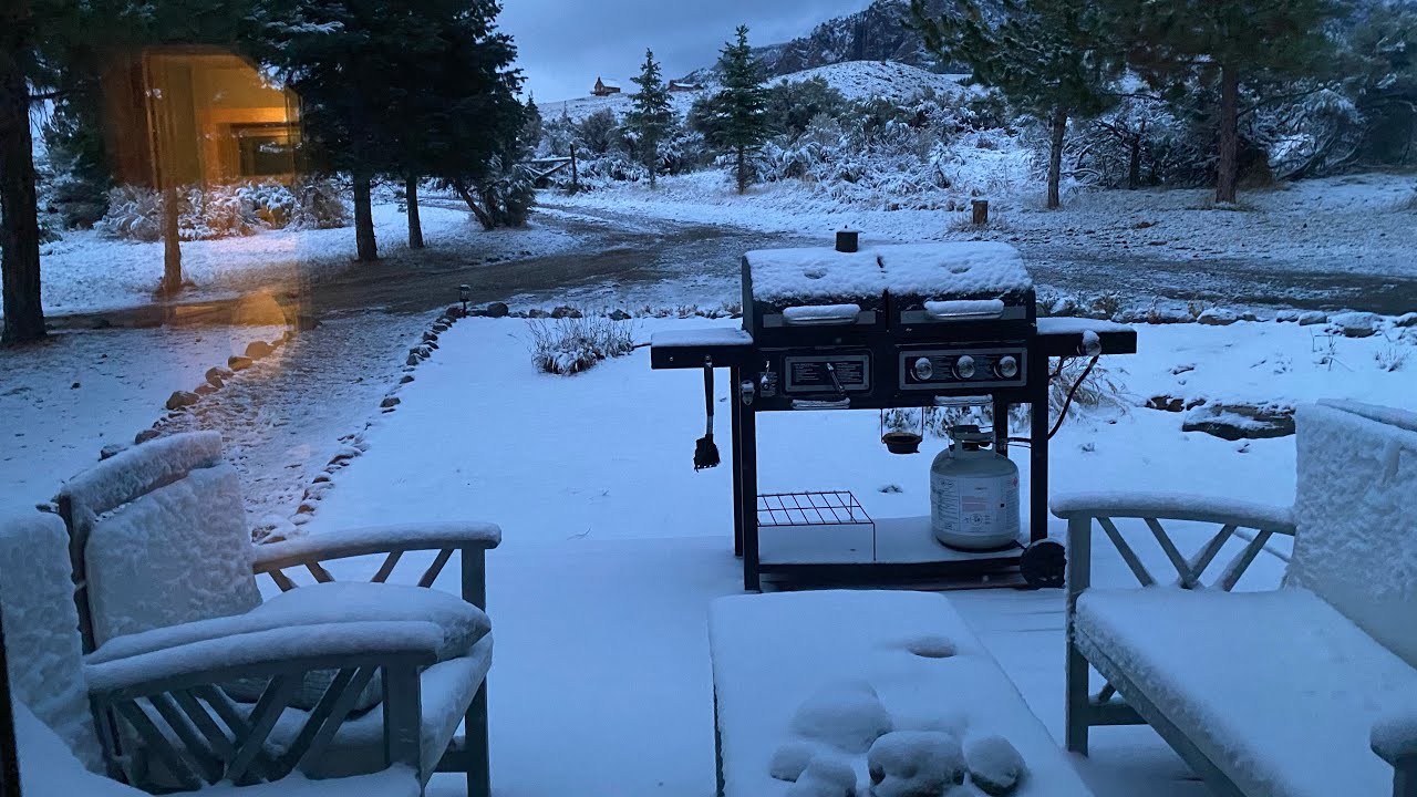 SNOW IN CODY WYOMING YouTube