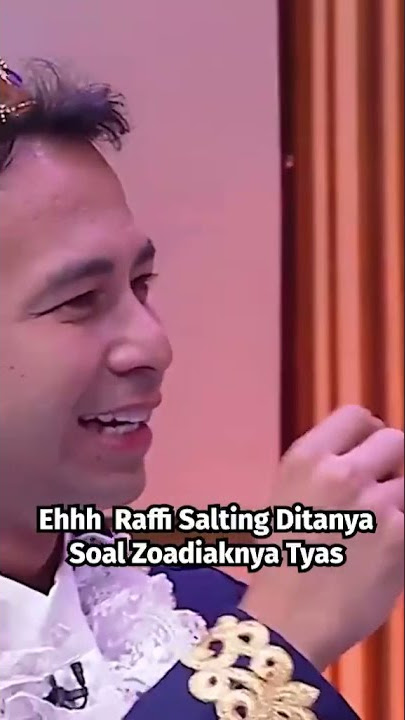 Ditanya Soal Zodiak Tyas Mirasih, Eeeh Raffi Masih Inget #shorts