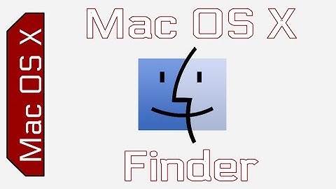 Mac OS X Mavericks Finder (Walkthrough)