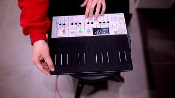 OP-1 (Teenage Engineering) + ROLI Seaboard Block + Spitfire Audio Labs