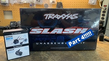 Traxxas Slash Kit Build Part 4!!!!!!!!