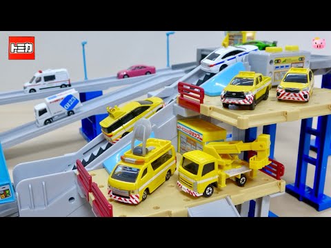トミカアクション高速道路　他　計4点セット トミカ アクション高速道路