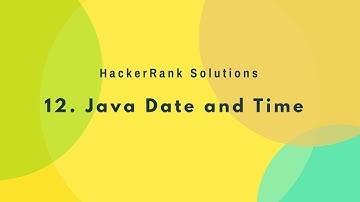 12. Introduction - Java Date and Time | (Hindi)