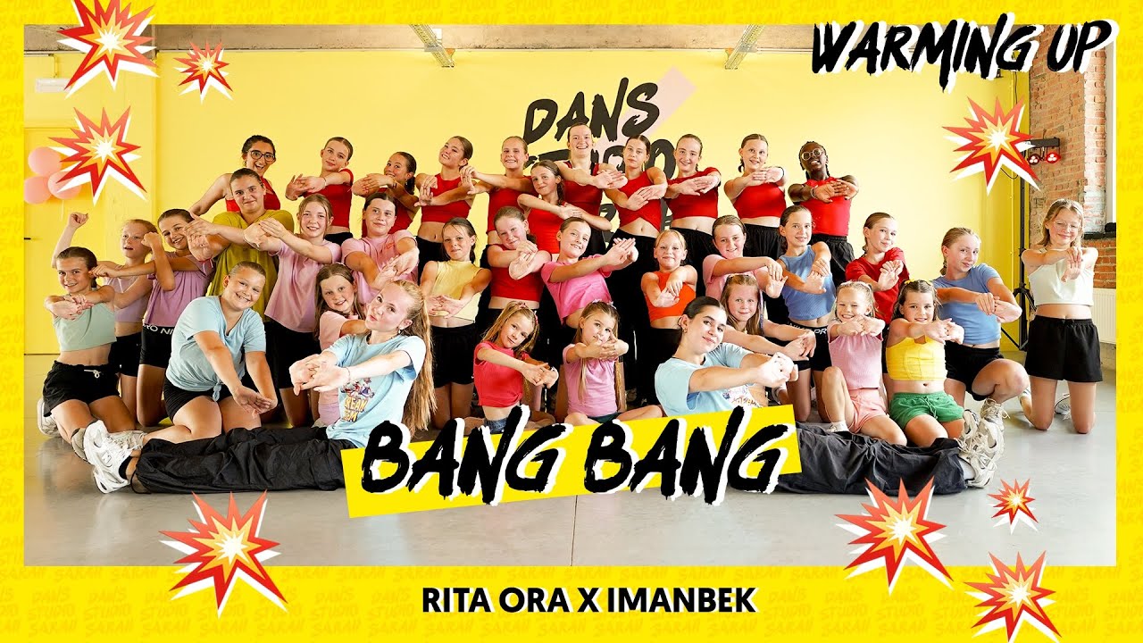 Bang Bang - Rita Ora x IMan Bek| Dance Video | Choreography | Easy Kids Dance | Warming up