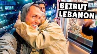 War in Beirut & THIS Restaurant Stayed Open! Lebanon Travel Vlog