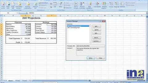 Microsoft Excel 2007 Level 3 Introduction from In2 Training, Manchester