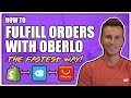 The FASTEST Way To Fulfill Orders With Oberlo! Step By Step Shopify Tutorial