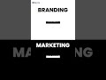 Branding vs Marketing 🤔 | What’s the REAL Difference?