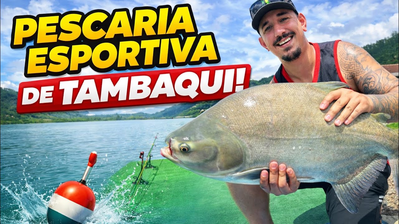 Pesaria com Borges, dia de pesca de tambaqui 