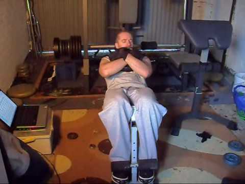 45 Degree Decline Bench Weighted Situps
