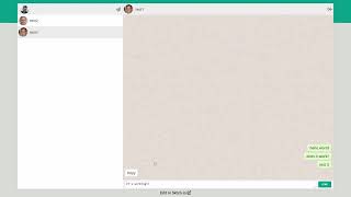 WhatsApp Clone Built with NoCode (Timelapse) screenshot 5