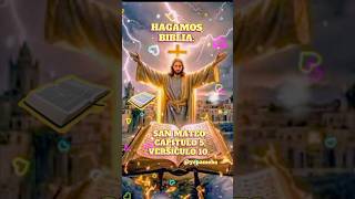 📖S. MATEO 5:10🙏 #shorts #shortvideo #short #reels #shortsviral #jesus #amor #bible #dios #fe #amen 🕊