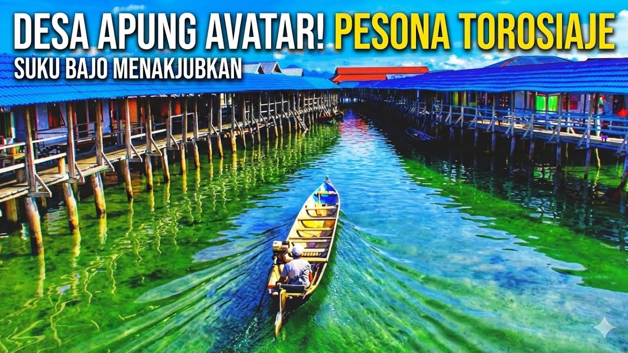 WISATA GORONTALO. MENELUSURI PERKAMPUNGAN TERAPUNG SUKU BAJO TOROSIAJE