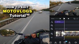 How to Edit Motovlogs on Mobile Tutorial 🔥