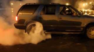 Chevrolet Blazer - burnout in Russia, Severodvinsk