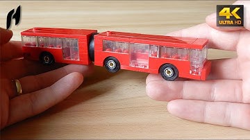 How to Build a Small Articulated Bus (MOC - 4K)