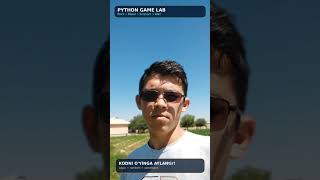 Python Game Lab — Rock, Paper, Scissors, Well | Kodni O'yinga Aylantir!