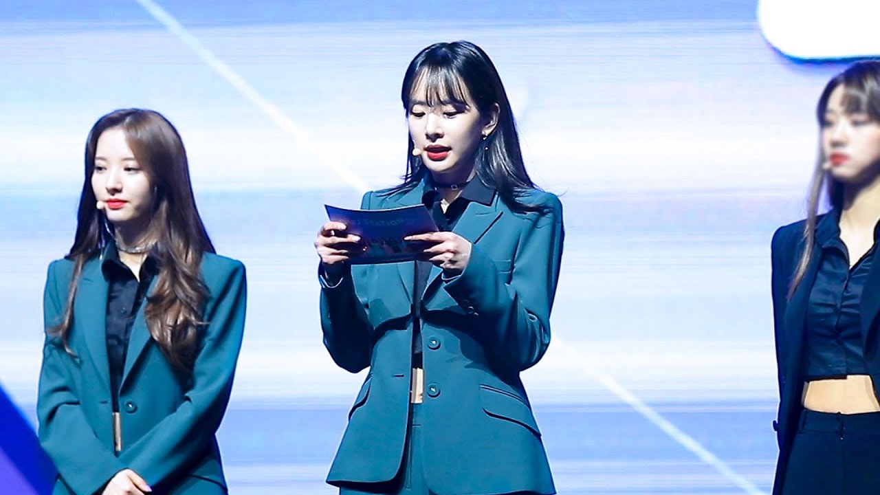 190427 우주소녀 (WJSN) 설아 (SEOLA) 우정 2기 팬미팅 - 10행시 직캠 (Fancam)