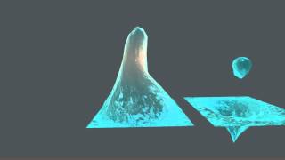 Water Shader Test #3 (blend shapes and displacement threshold) 4K
