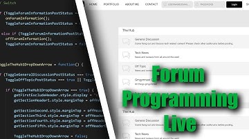 Creating a Forum Website From Scratch (HTML, CSS, JS, PHP, SCSS, VUE)