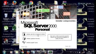 Como decargar e instalar SQL Server 2000 en Español 