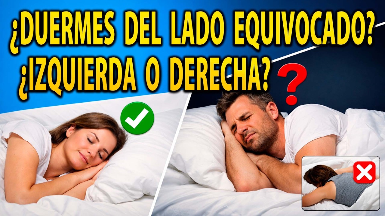 ¿DUERMES DEL LADO EQUIVOCADO? Izquierda vs Derecha
