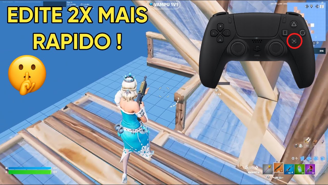 O SEGREDO PRA EDITAR RAPIDO No (CONSOLE & CONTROLE) No Capitulo 6 *Menos INPUT DELAY*