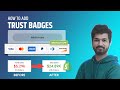 Add Trust Badges in Shopify [ No App Needed ] | Easy Tutorial #shopify