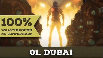 Deus Ex: Mankind Divided Walkthrough (Pacifist, All Collectibles) deel 1 DUBAI