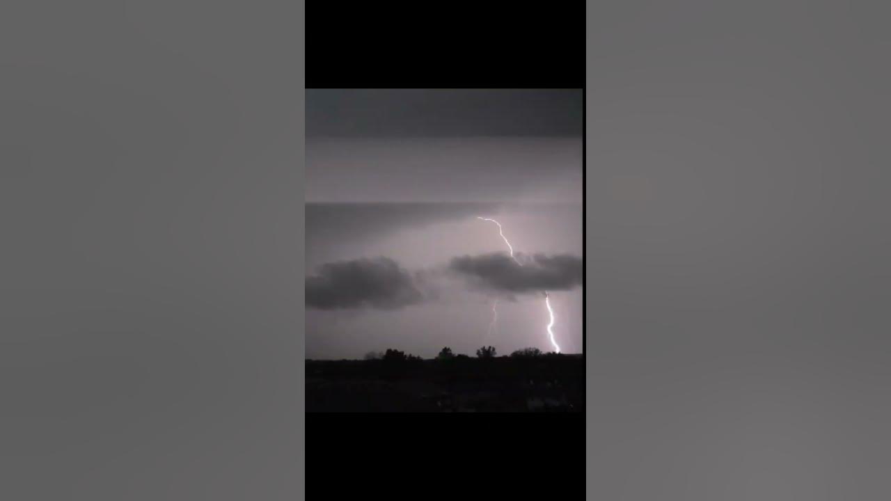 Lightning Strikes Storm Is Coming
