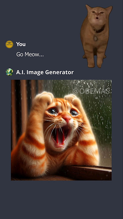 I Go Meow - Cat Singing #ai #Emotional