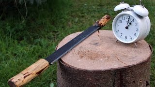 Make a Fleshing Knife in 65 Minutes