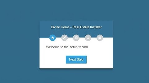 Divine Home - Real Estate Portal Local Installation