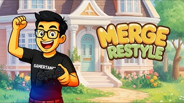 Merge Restyle 🏡 ✨ Creative Home Makeover & Puzzle Fun 🎮