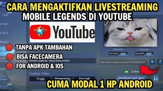 Cara Live Streaming Mobile Legends Di Youtube Menggunakan 1 HP Android Terbaru 2023